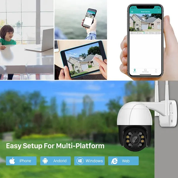 AI Human Detection Wireless Home Security Camera Visit New Cheap Pice