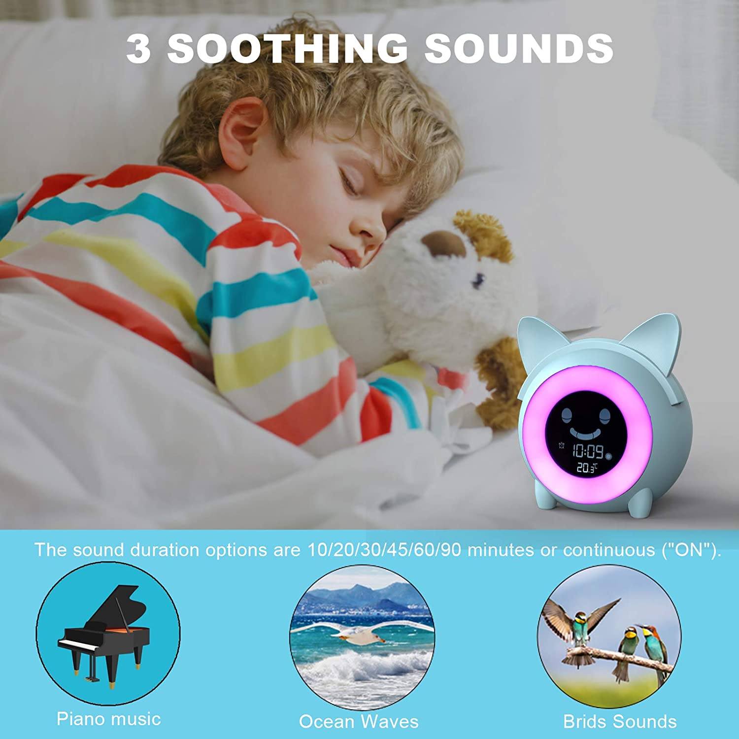 Kids Digital Alarm Clock with Night Light Countdown Package Cheap Online