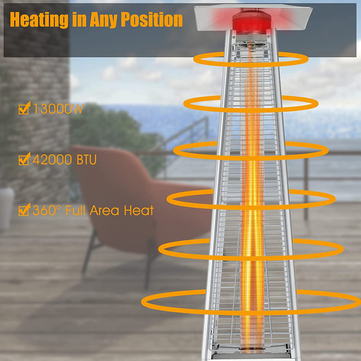 Outdoor Propane Patio Heater Clearance Cost