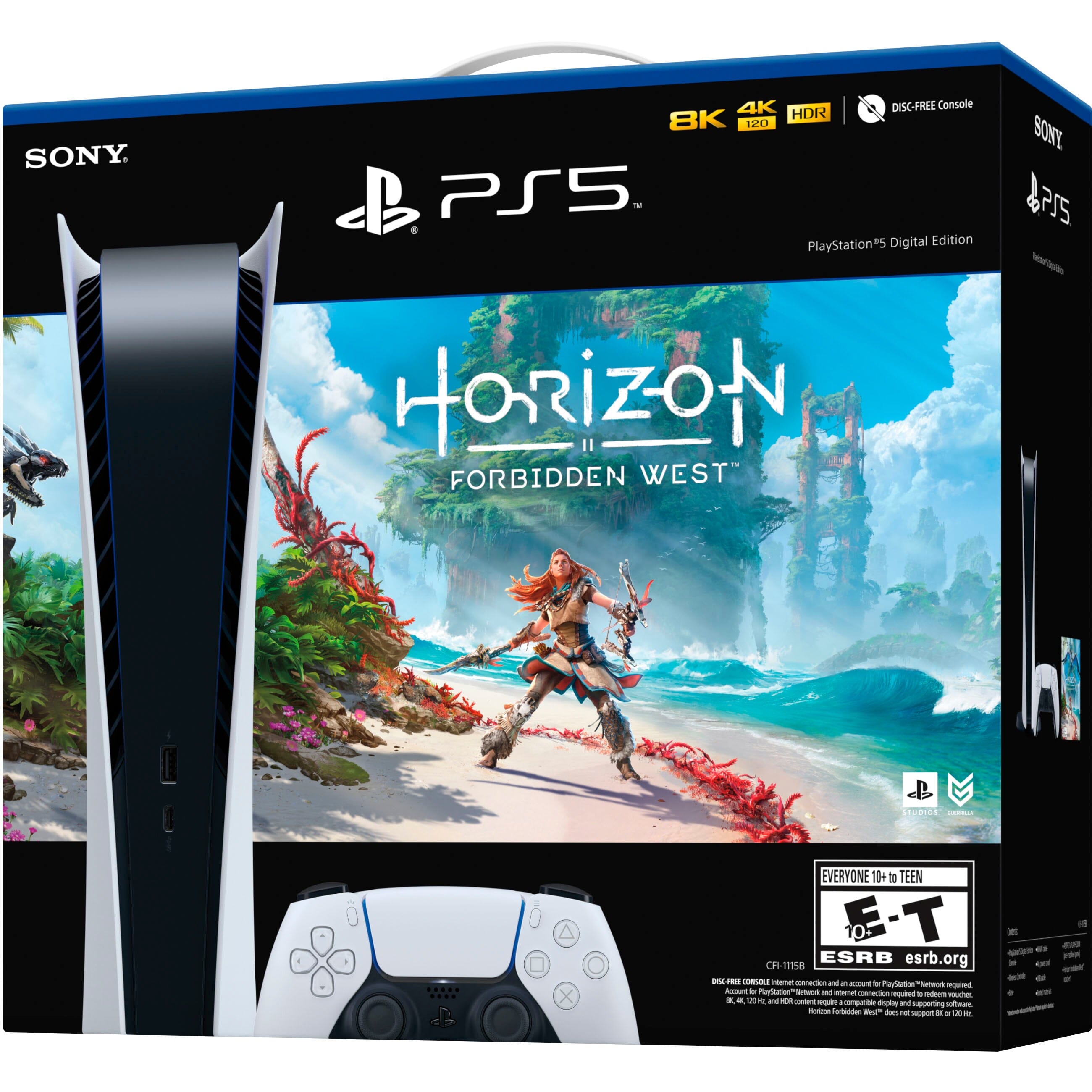 Sony PlayStation 5 Digital Edition – Horizon Forbidden West Bundle Clearance Find Great