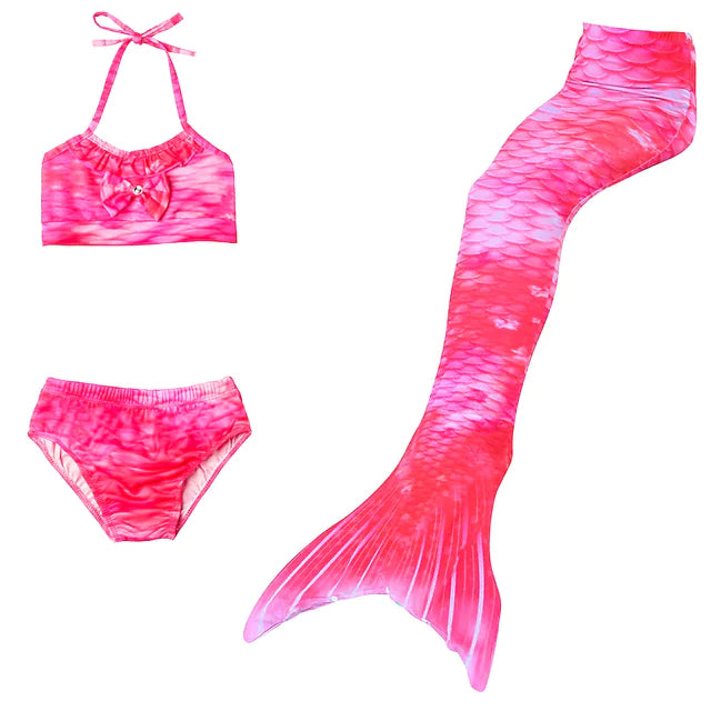 3-Piece: Girls Swimwear Bikini Set Low Pice For Sale