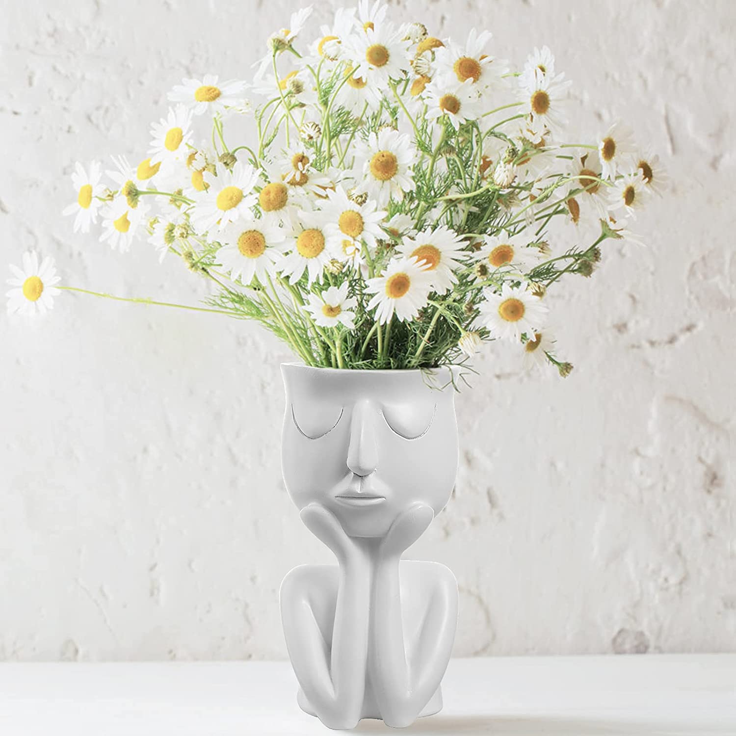 Face Flower Pot Head Planter Inexpensive Cheap Online