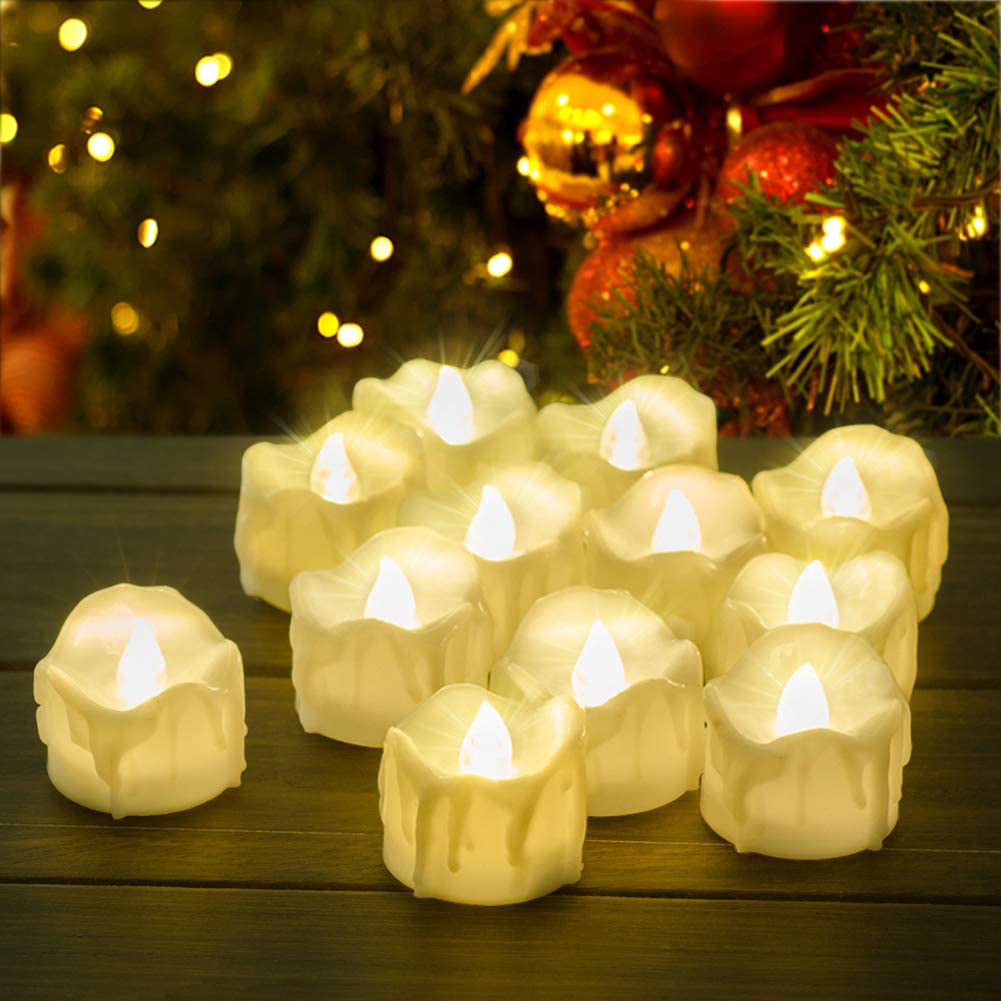 12-Pack: LED Timer Candle Decoration Outlet Largest Supplier