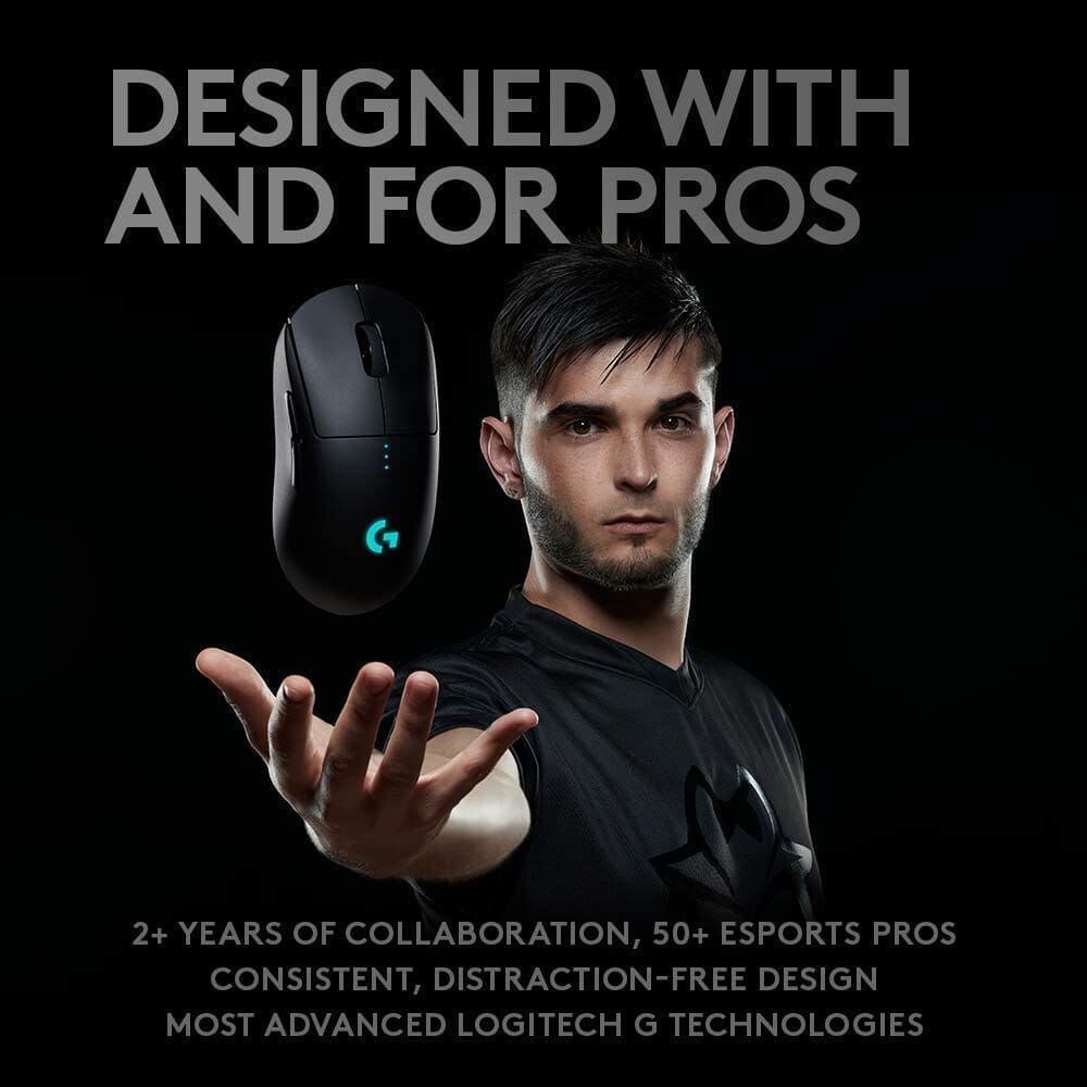 Logitech G Pro Wireless Gaming Mouse with Esports Grade Performance (Refurbished) Cheap Pice Low Shipping Fee