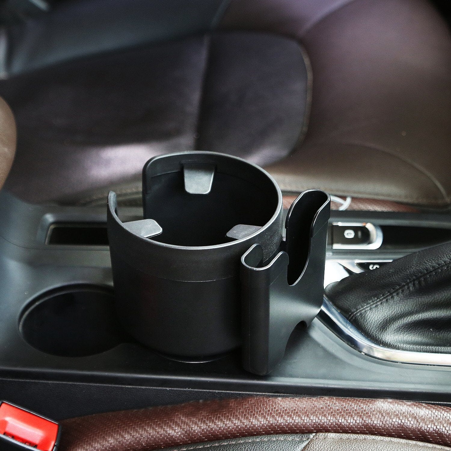 2-in-1 Car Cup Holder with Phone Holder Adjustable Base Clearance Ebay