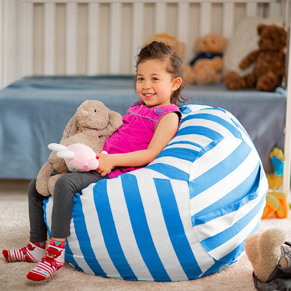 Stuffed Animal Storage Bean Bag Chair Cover Cheapest Cheap Online