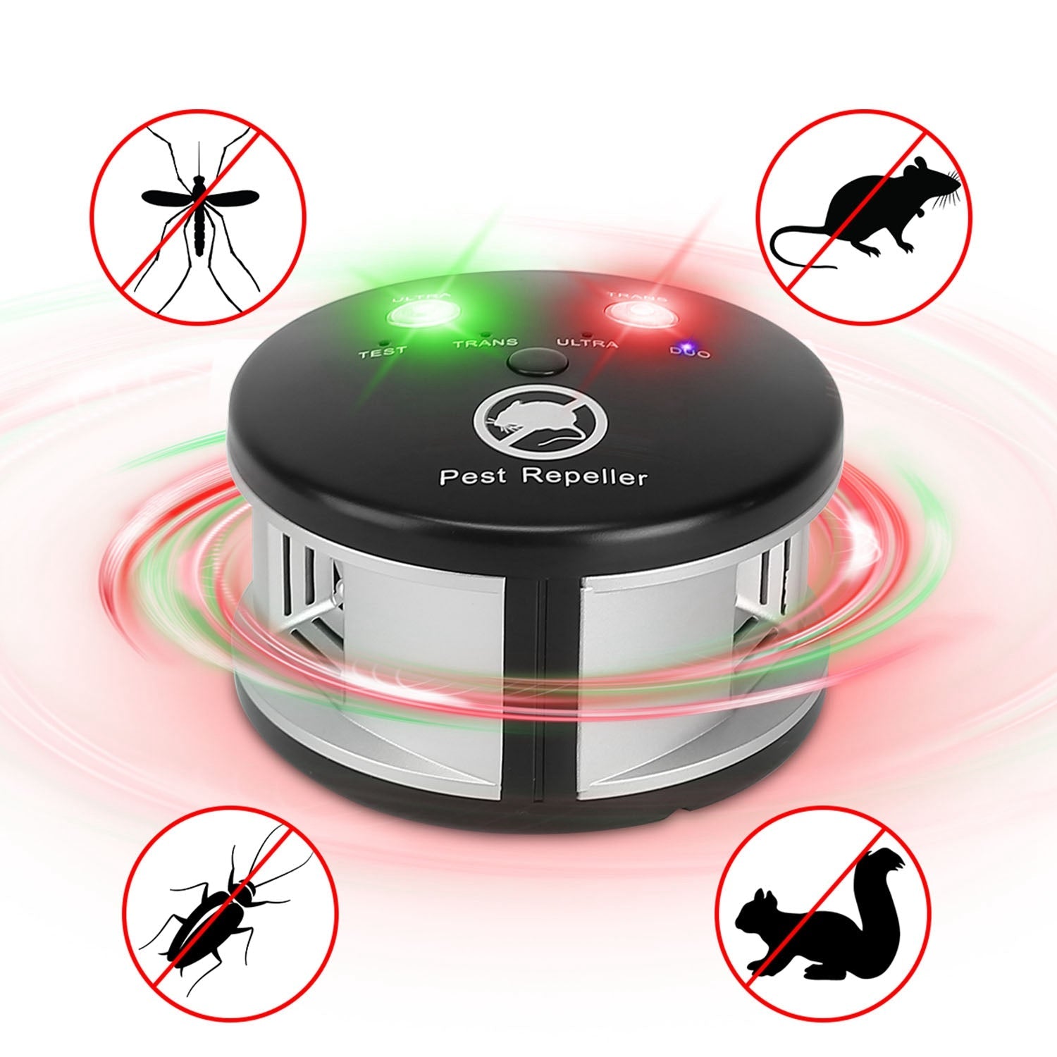 360° Ultrasonic Pest Repeller Electronic Plug-in Pest Control Free Shipping Cheap Pice