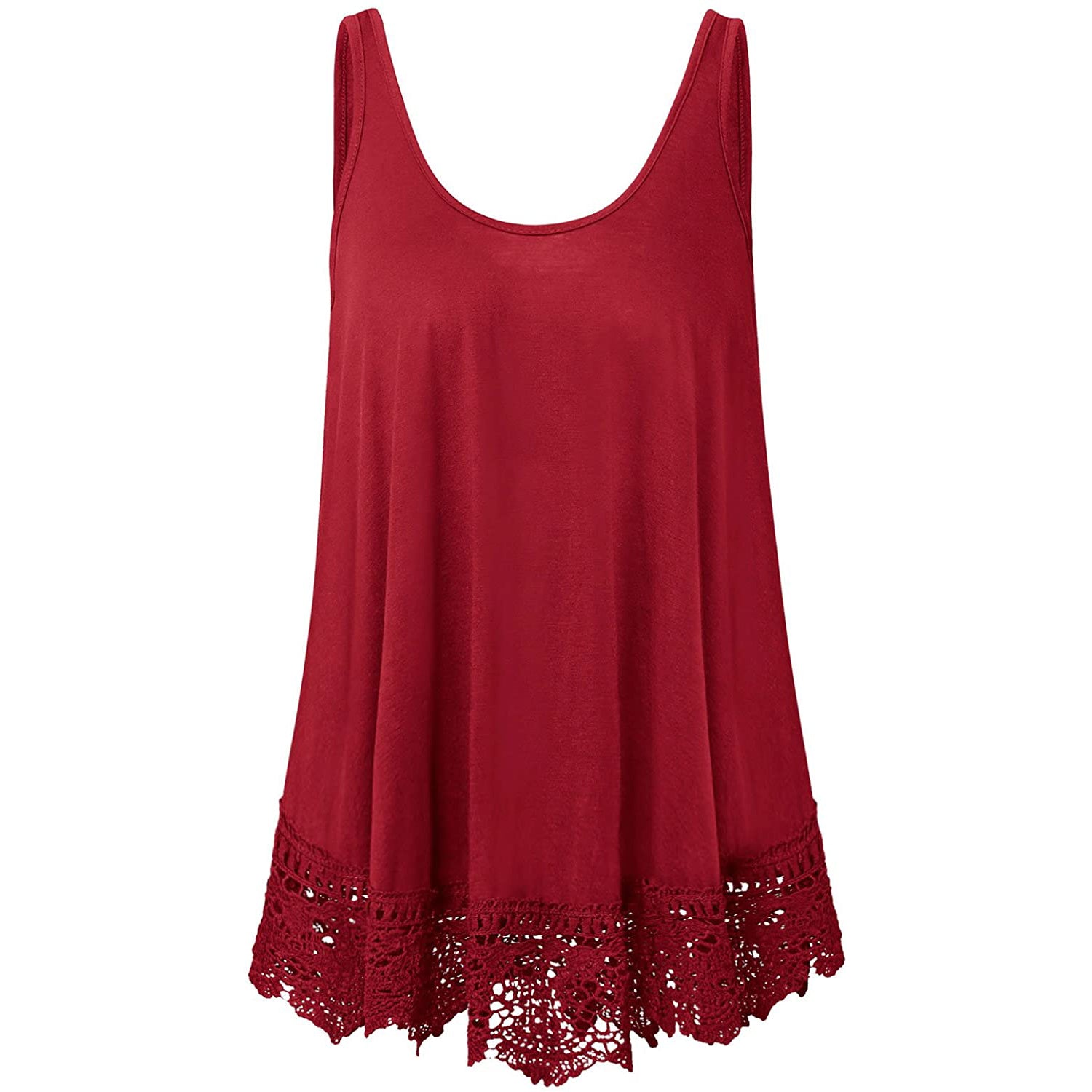 Swing Lace Flowy Women's Tank Top With Mastercard Online