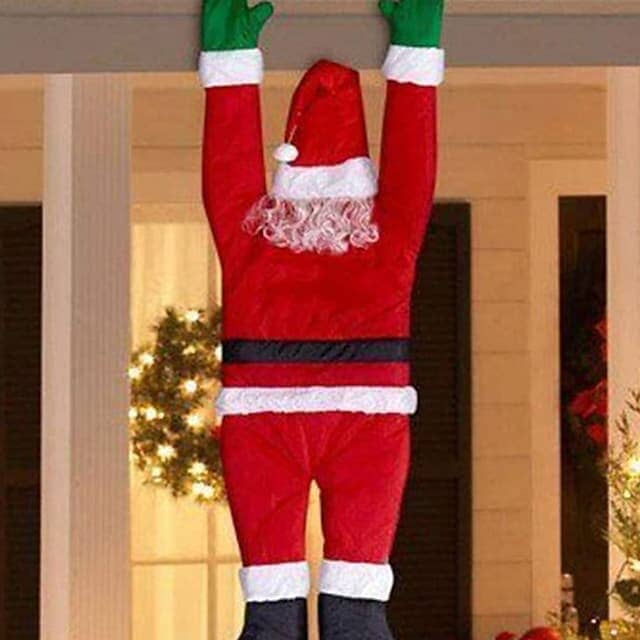 Christmas Climbing Hanging Santa Claus Decor Buy Cheap Low Cost