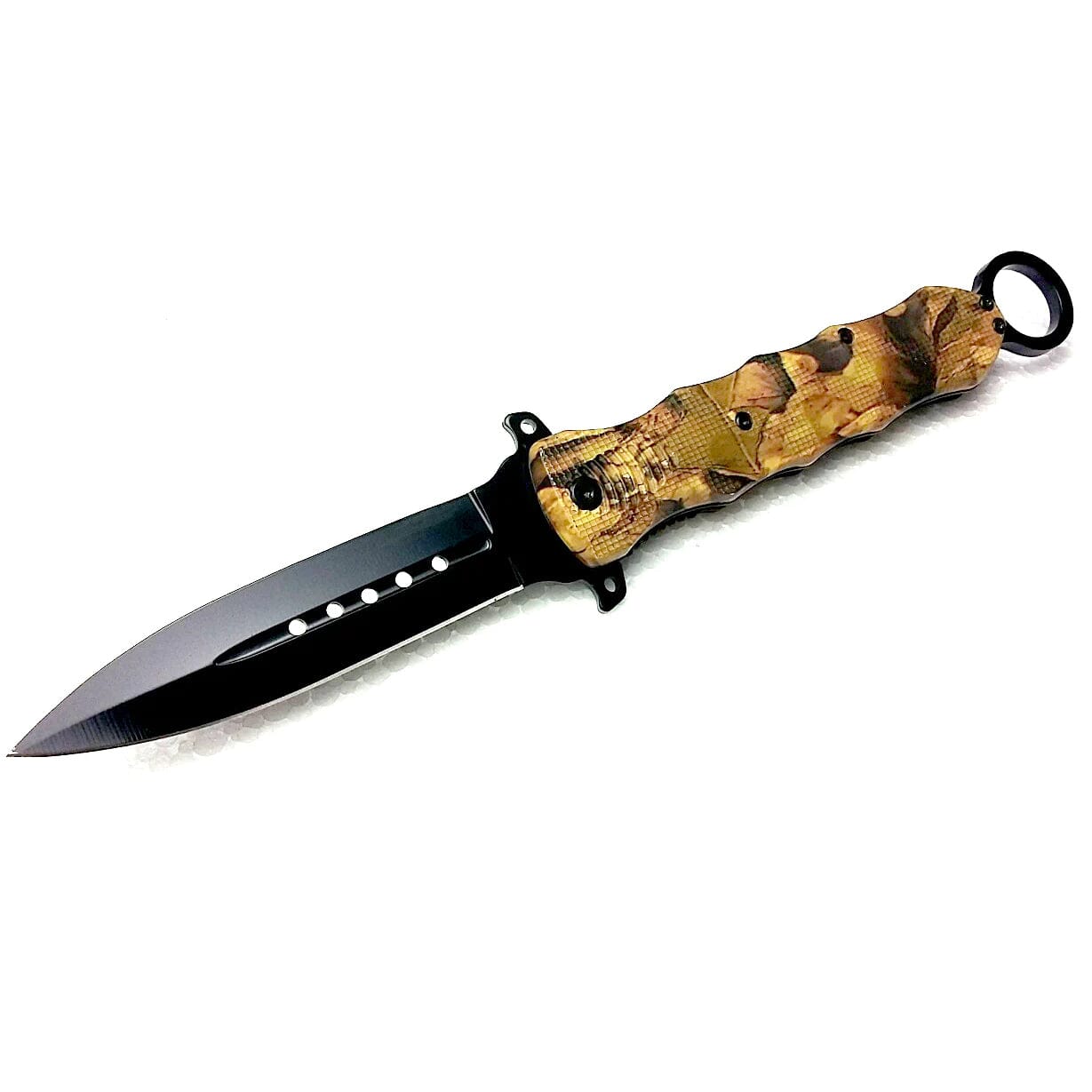 6 Finger Loop Knife With ABS Handle Clearance Reliable