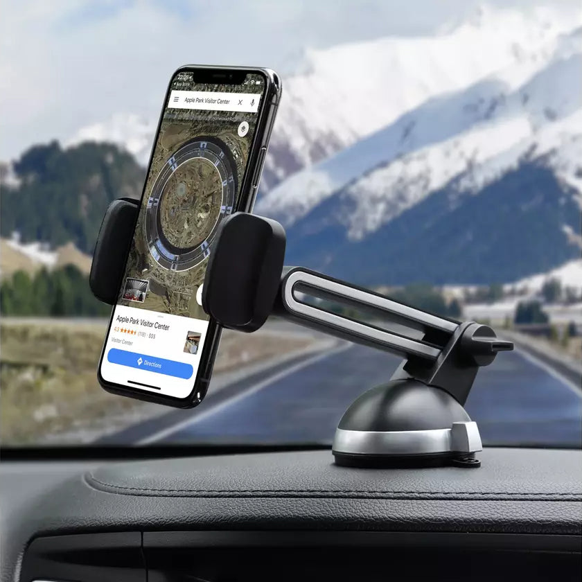 2-Pack: LAX Extendable Car Mount Holder for Cellphone with Adjustable Clamp Buy Authentic Online