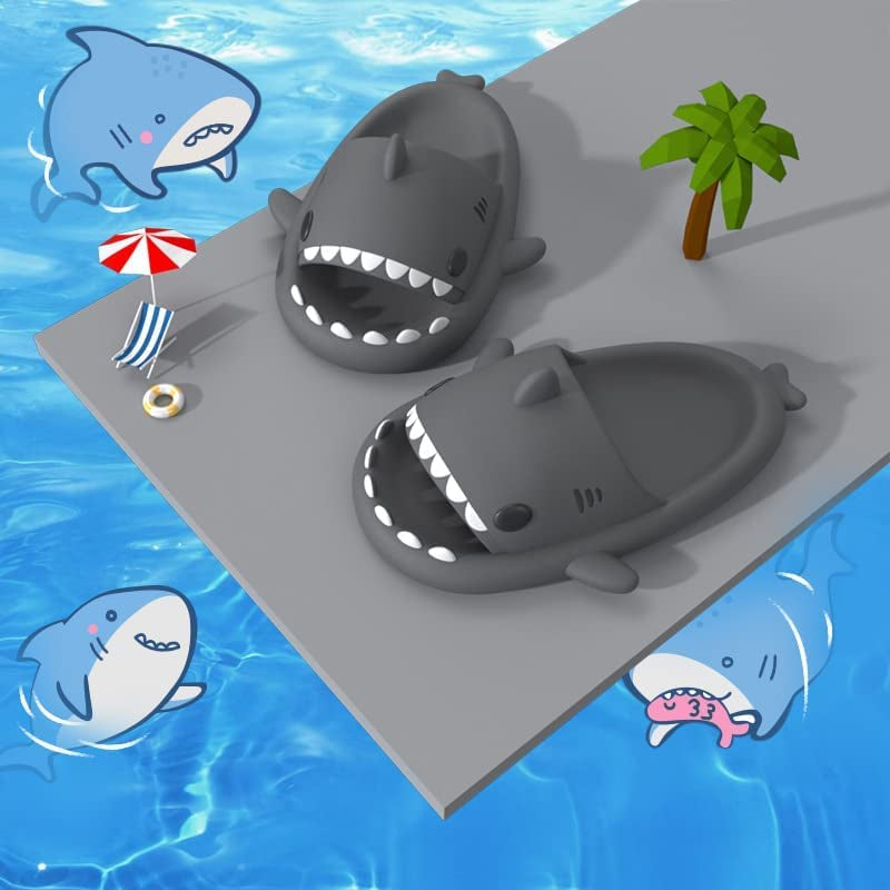 Women's Shark Cloud Slides Slippers Cheap Sale Footlocker Finishline