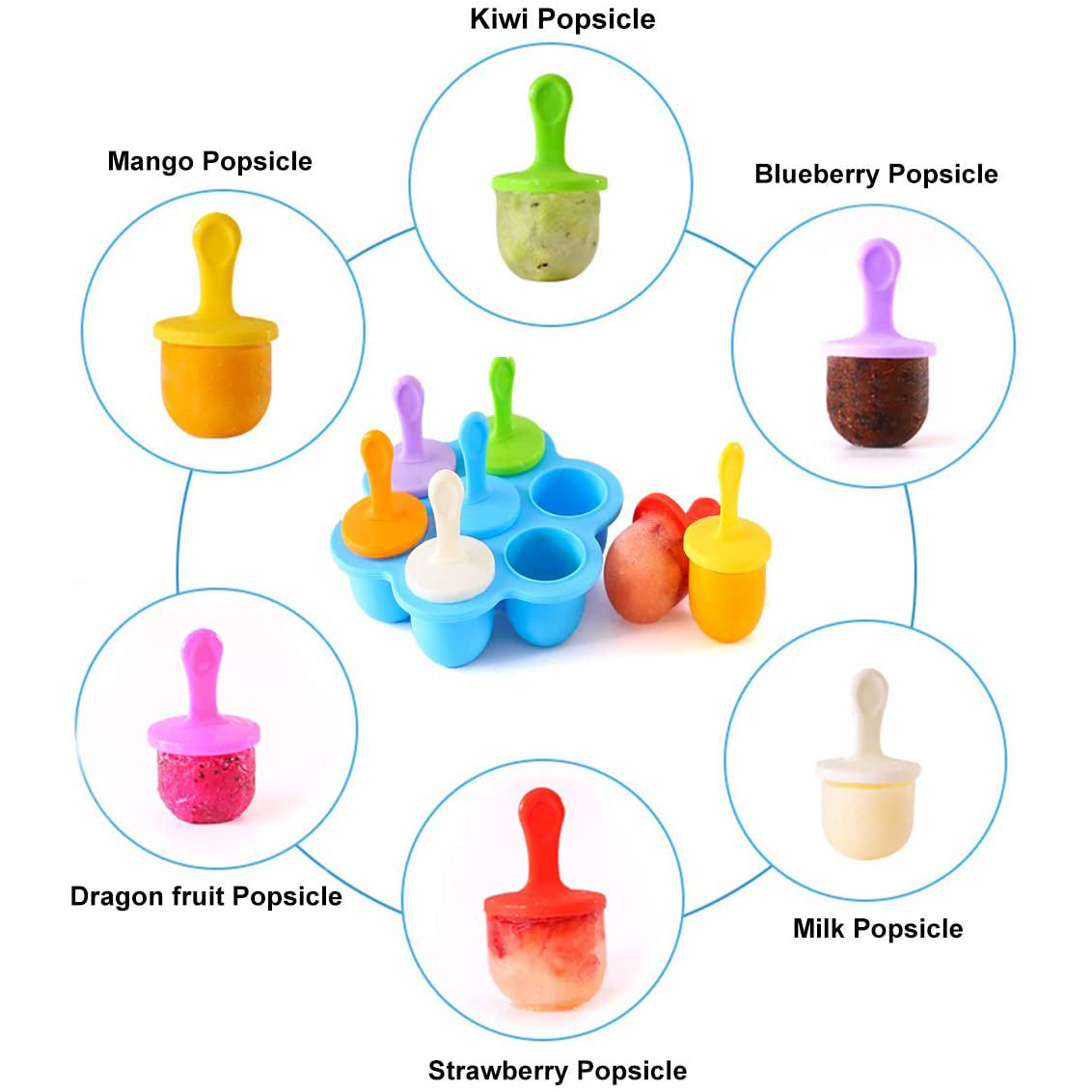 Silicone Popsicle Mold 100% Guaranteed