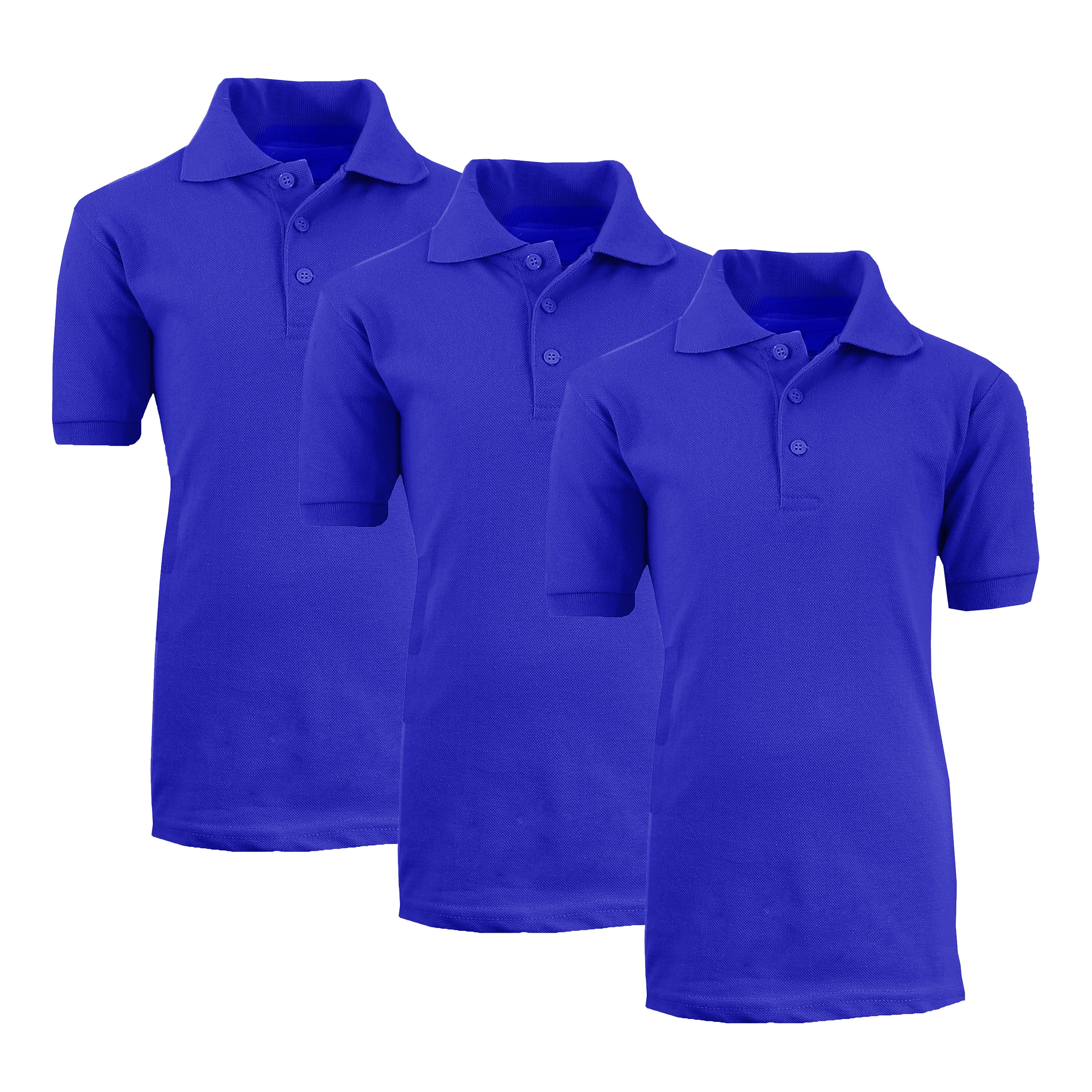 3-Pack: Boys School Uniform Polo Good Selling Sale Online