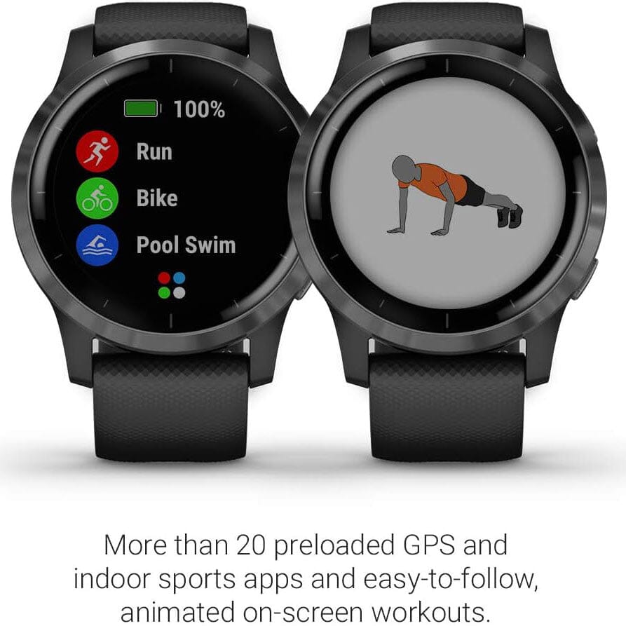 Garmin Vivoactive 4 GPS Smartwatch  (Refurbished) On Hot Sale