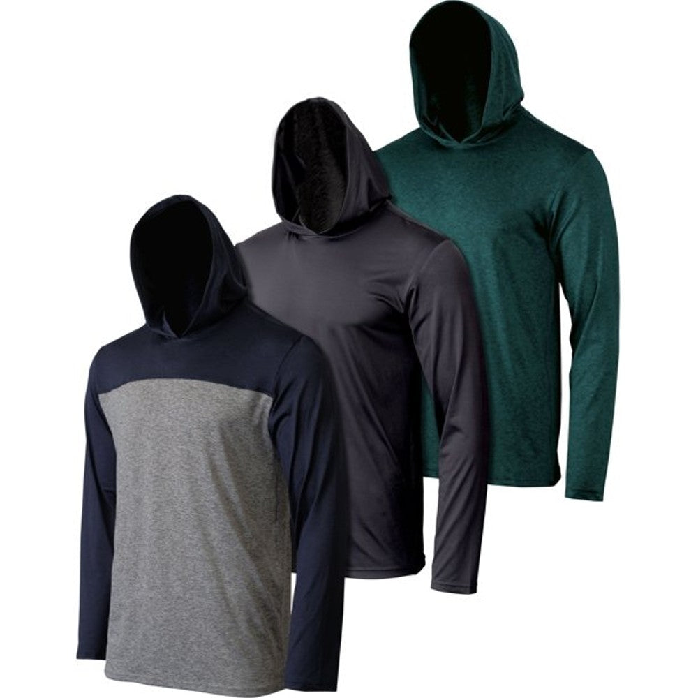 3-Pack: Men's Moisture Wicking Lightweight Hoodies Sale Release Dates