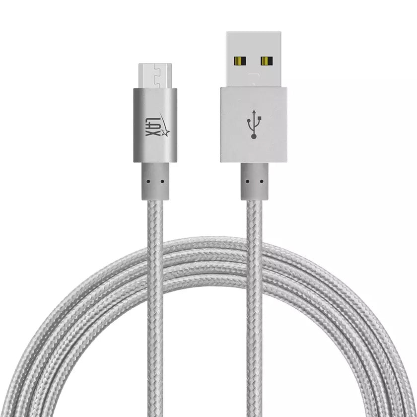 2-Pack: LAX Supreme Series Micro USB Cable Tumblr