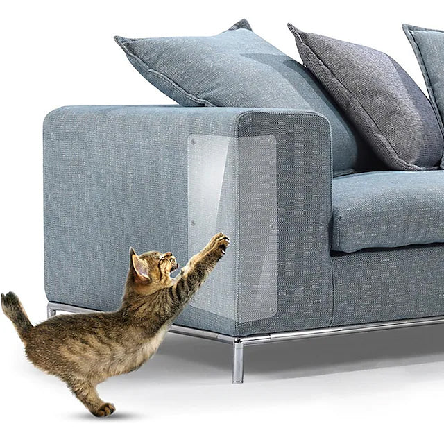 4-Piece: Sofa Cat Scratching Pad Scraper With Paypal Online