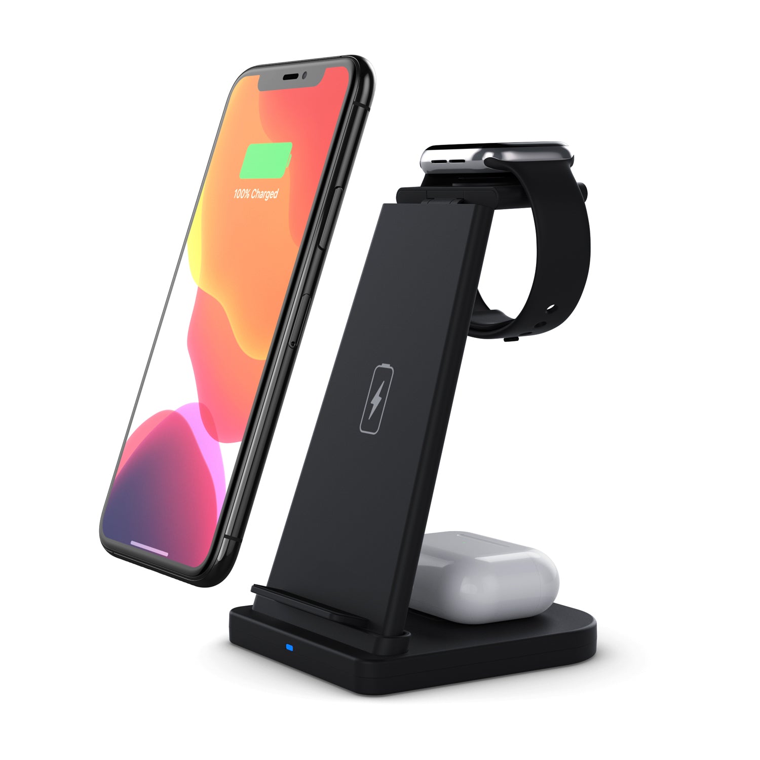 3-in-1 Foldable Fast Wireless Charging Stand Footaction Online