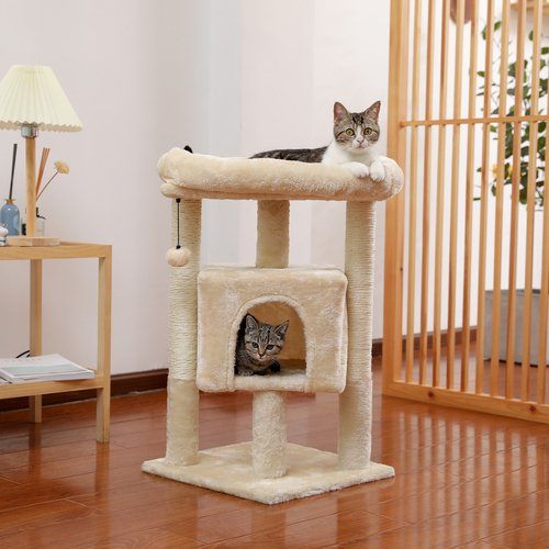 28.4 Cat Tree for Indoor Cats Tower Cheap Pice Free Shipping