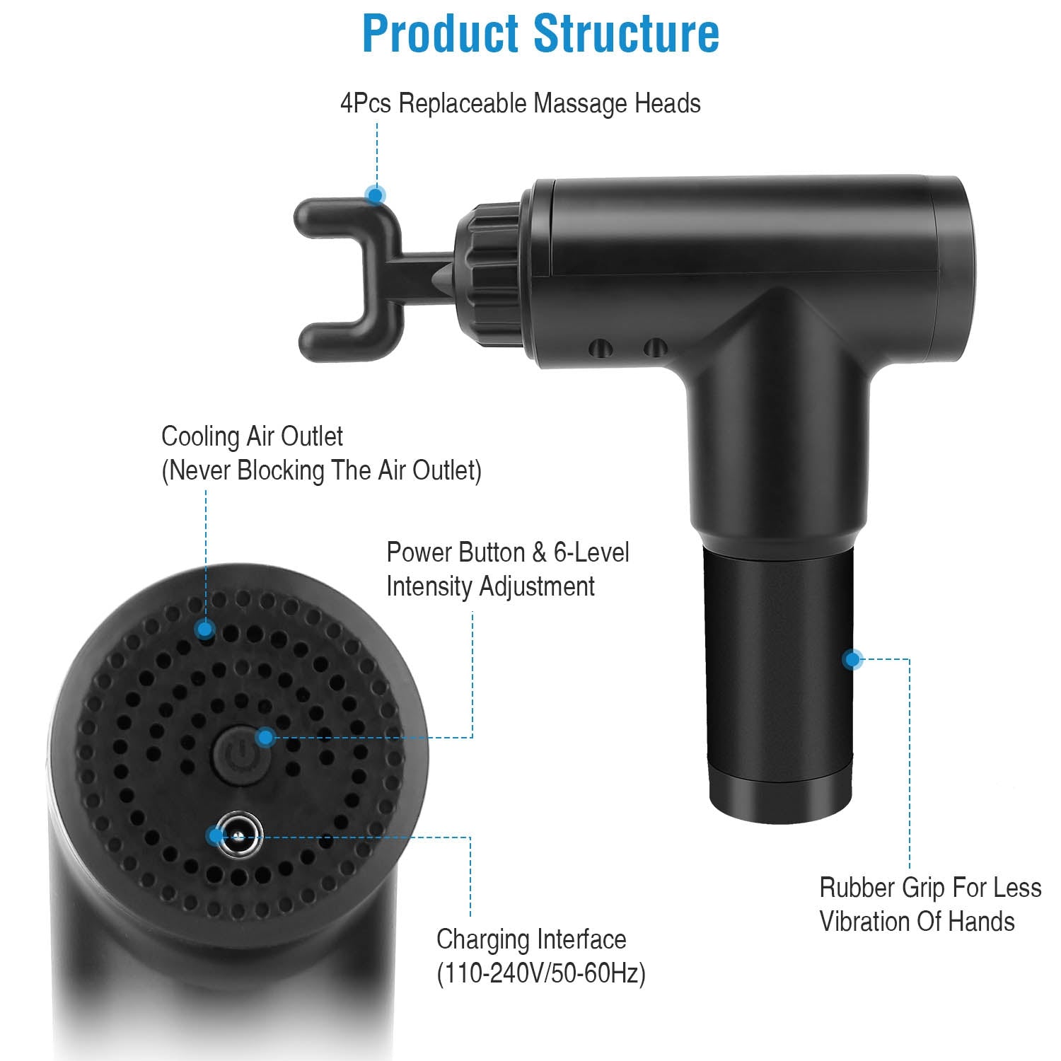 Rechargeable Percussion Massage Gun Discount Many Kinds Of