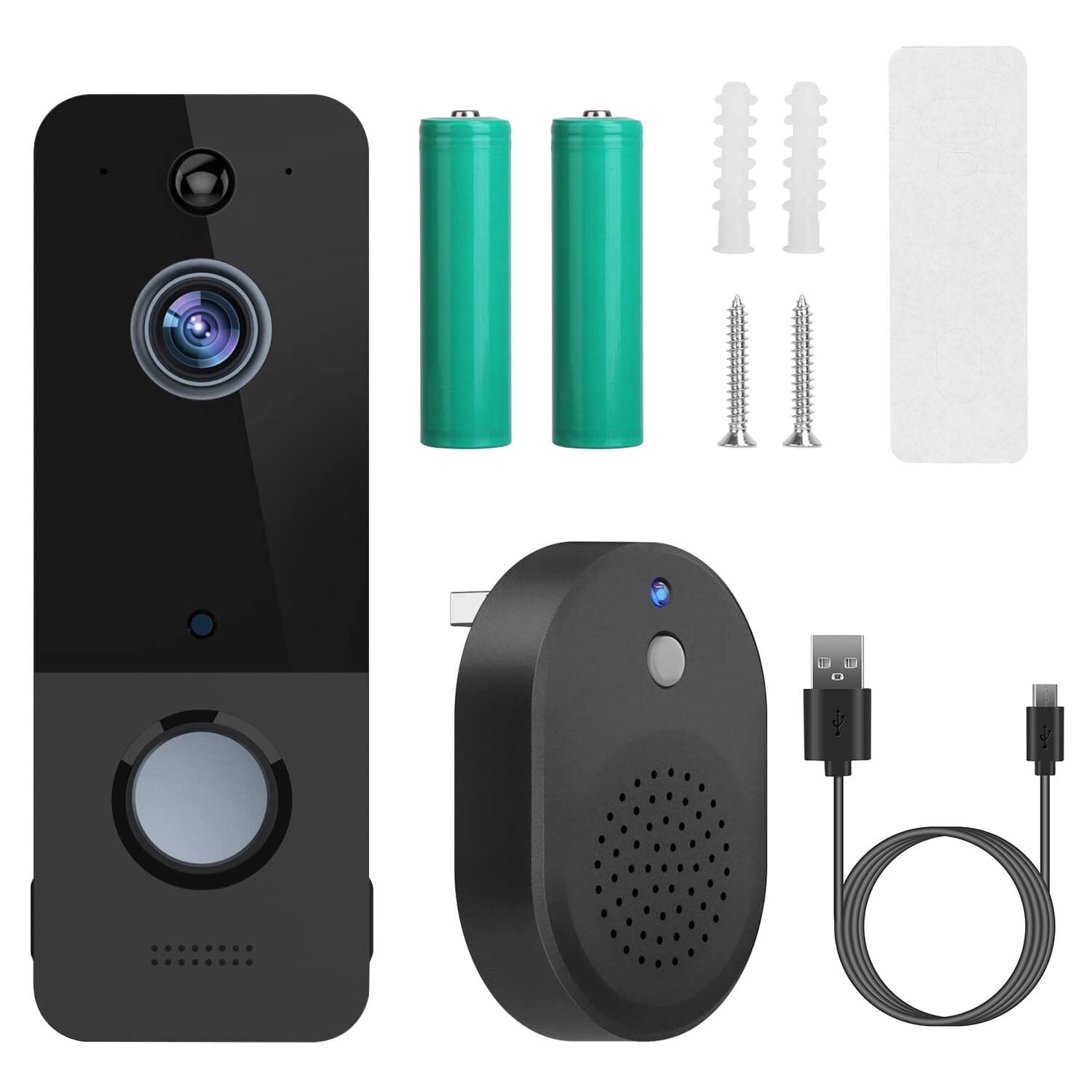 Wireless Smart Wi-Fi Video Doorbell Genuine Cheap Online