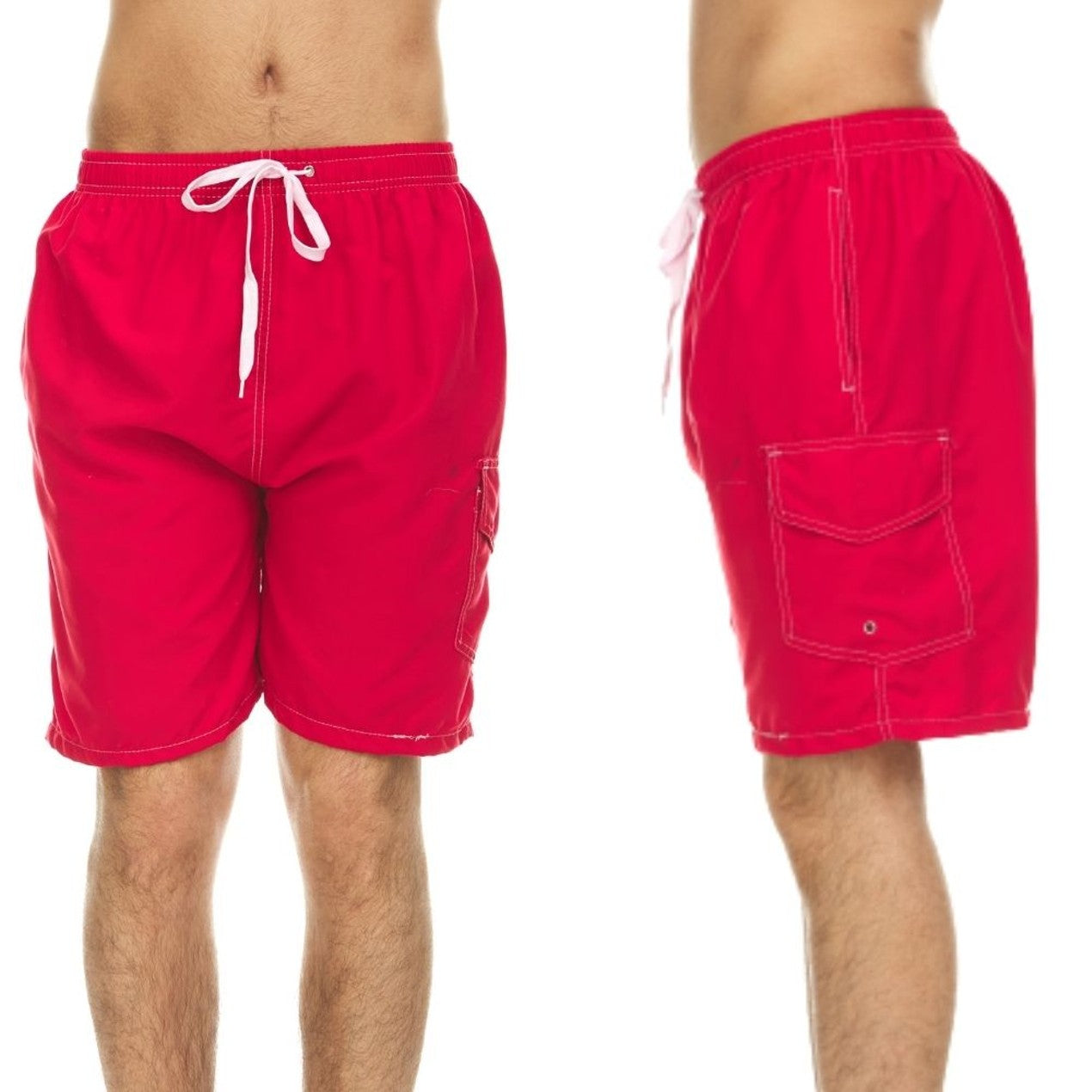 3-Pack: Men's Quick-Dry Swim Shorts Free Shipping Fashionable