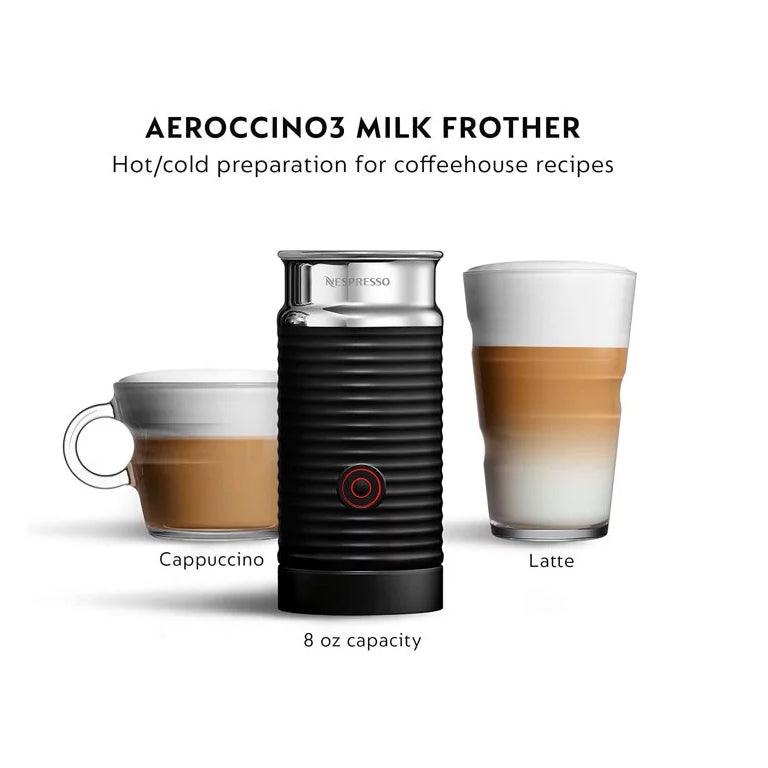 Nespresso Vertuo Next Coffee and Espresso Maker with Aeroccino Milk Frother (Refurbished) Cheap Best Sale