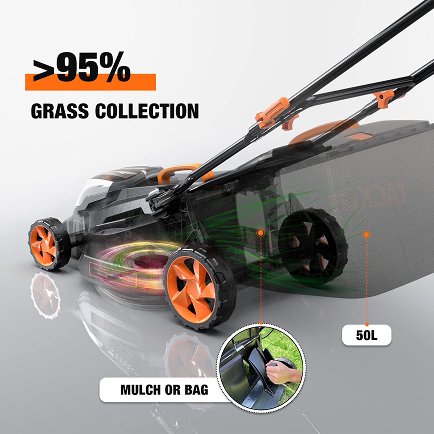 16-Inch DSF Cordless Lawn Mower The Cheapest For Sale