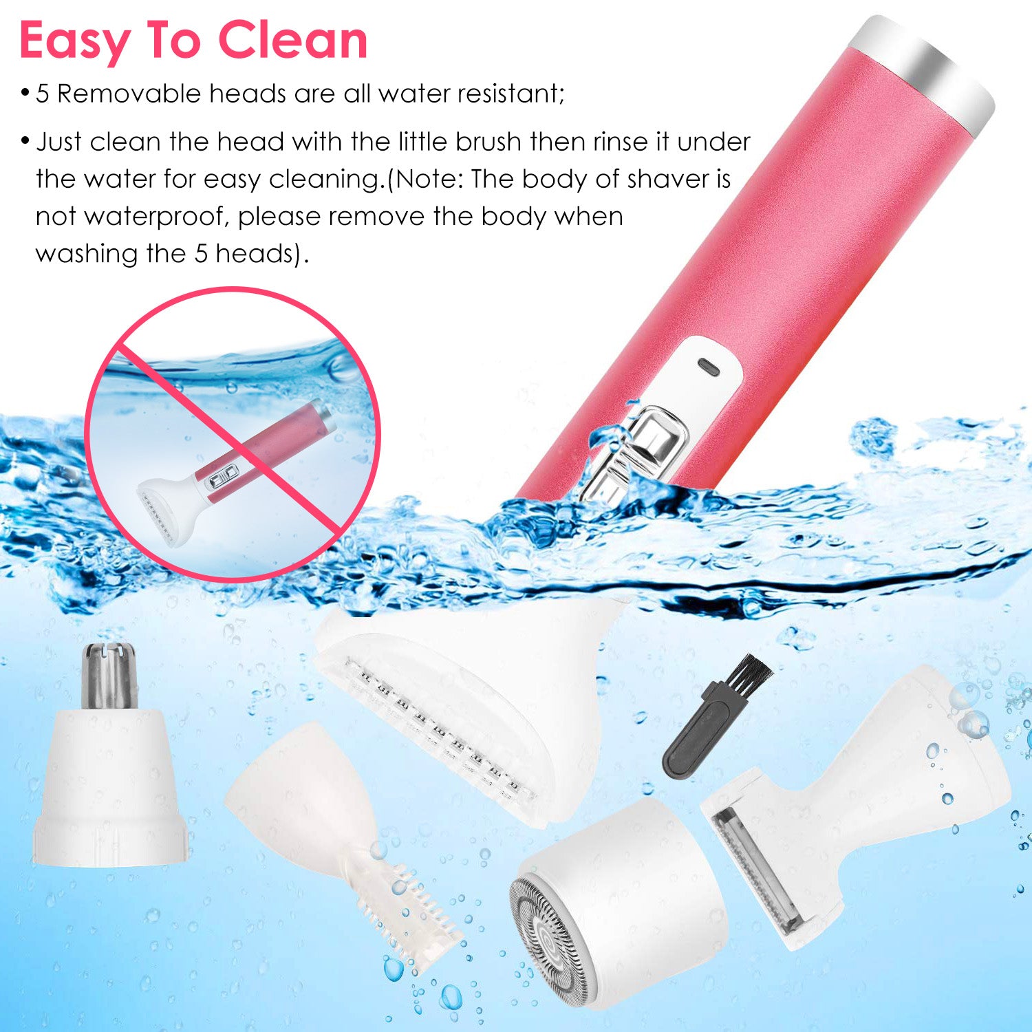 5-in-1 Lady Electric Razor Discount Pay With Paypal