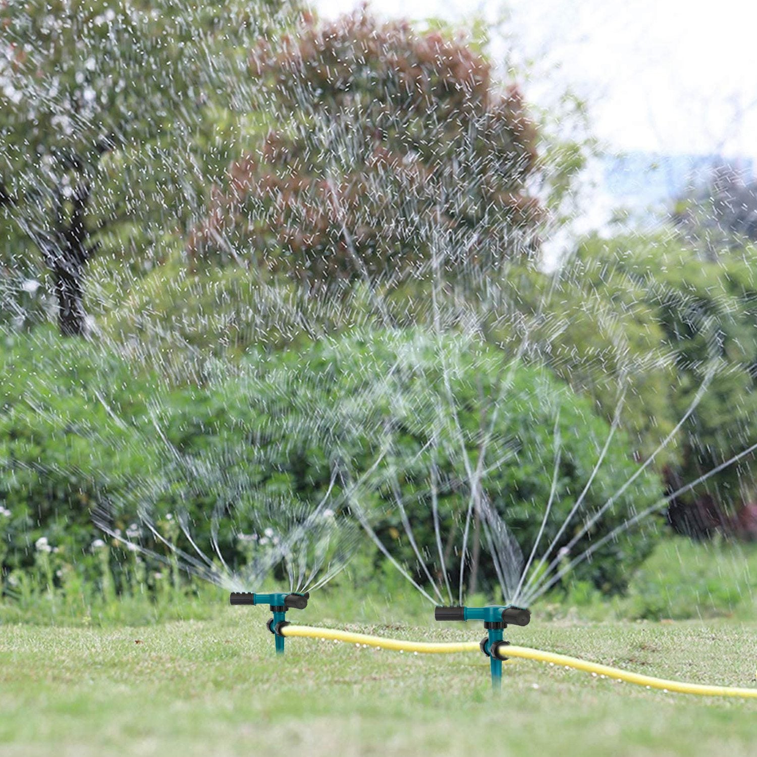 2-Pack: 360 Degree Rotatable Lawn Garden Sprinkler Find Great Online