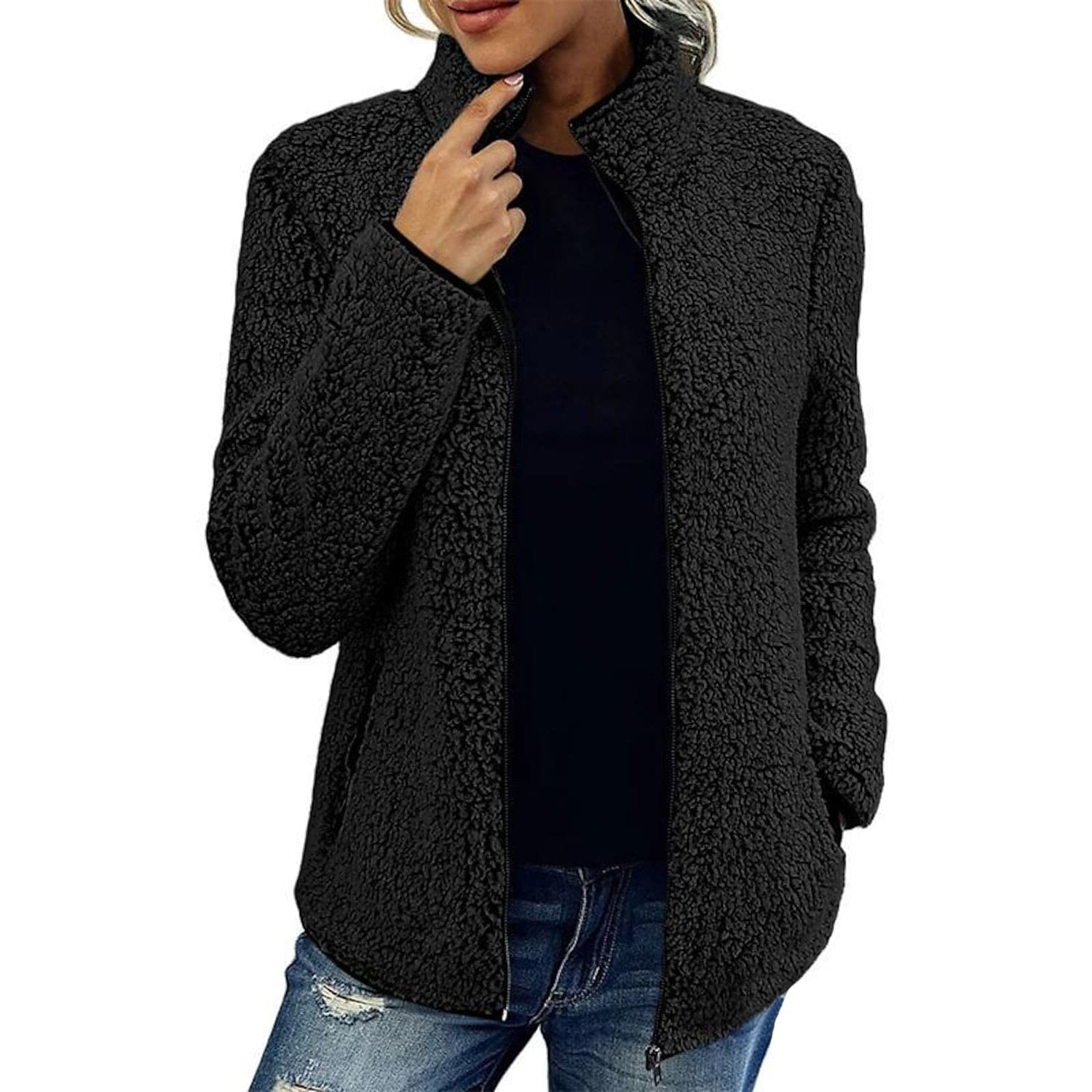 Women's Zip Up Jacket Long Sleeve Buy Cheap Wholesale Pice