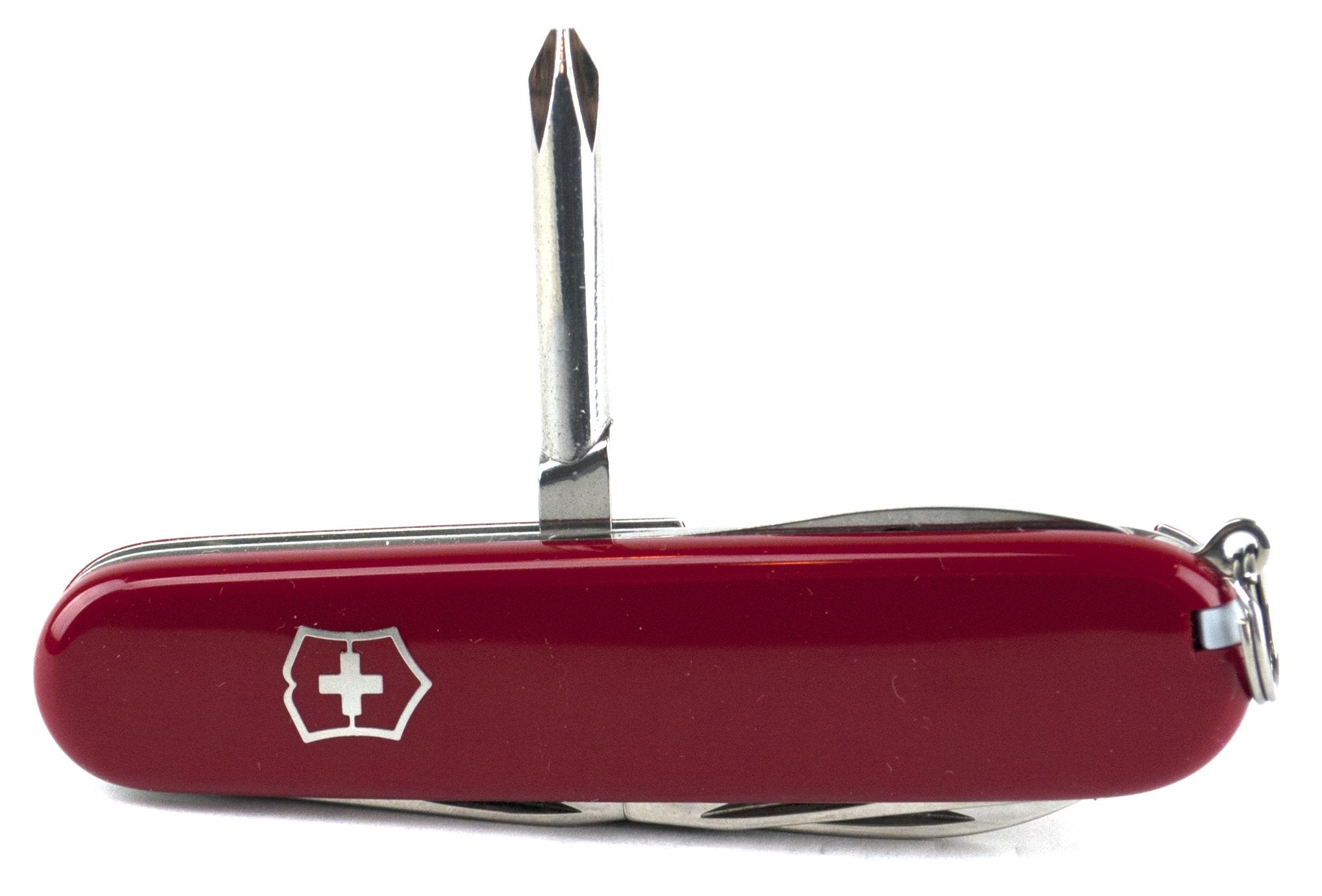 Victorinox Tinker Swiss Army Knife, Red Scales, 12 Functions, 3.6 Closed - 1.4603-033-X1 Free Shipping Get To Buy