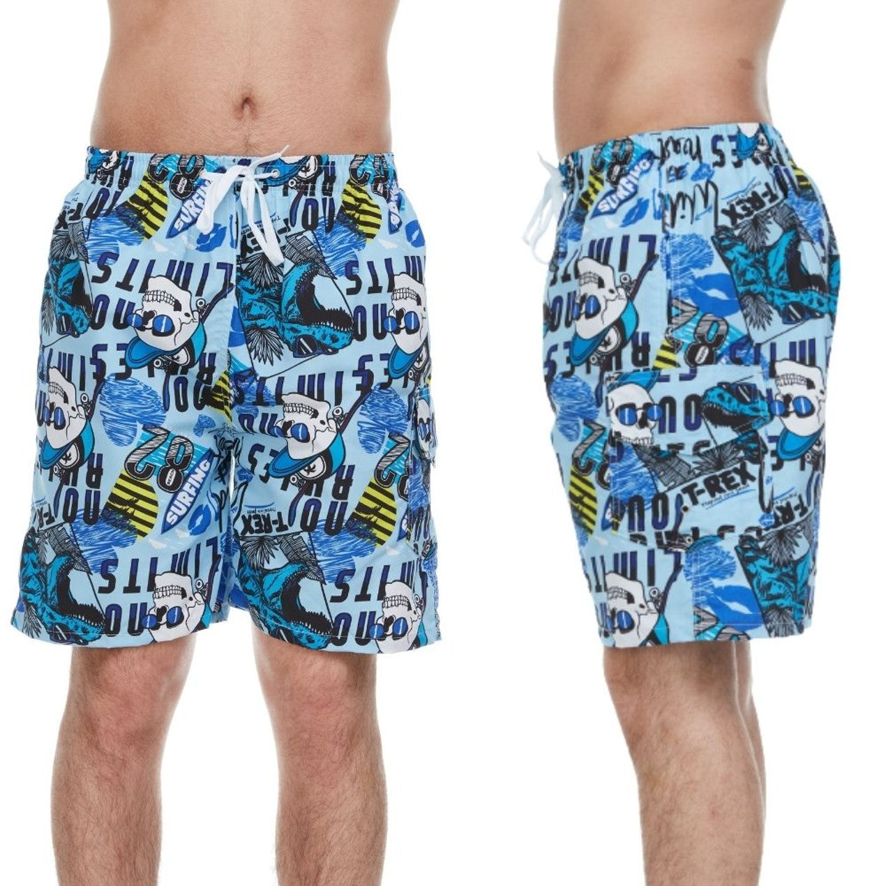 3-Pack: Men's Quick-Dry Swim Shorts Free Shipping Fashionable