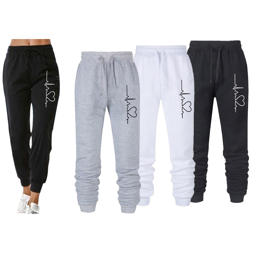 Women's Heartbeat Joggers Sweatpants Free Shipping Manchester