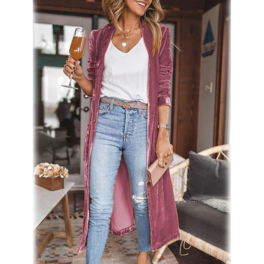 Women's Casual Long Sleeve Jacket Free Shipping Geniue Stockist