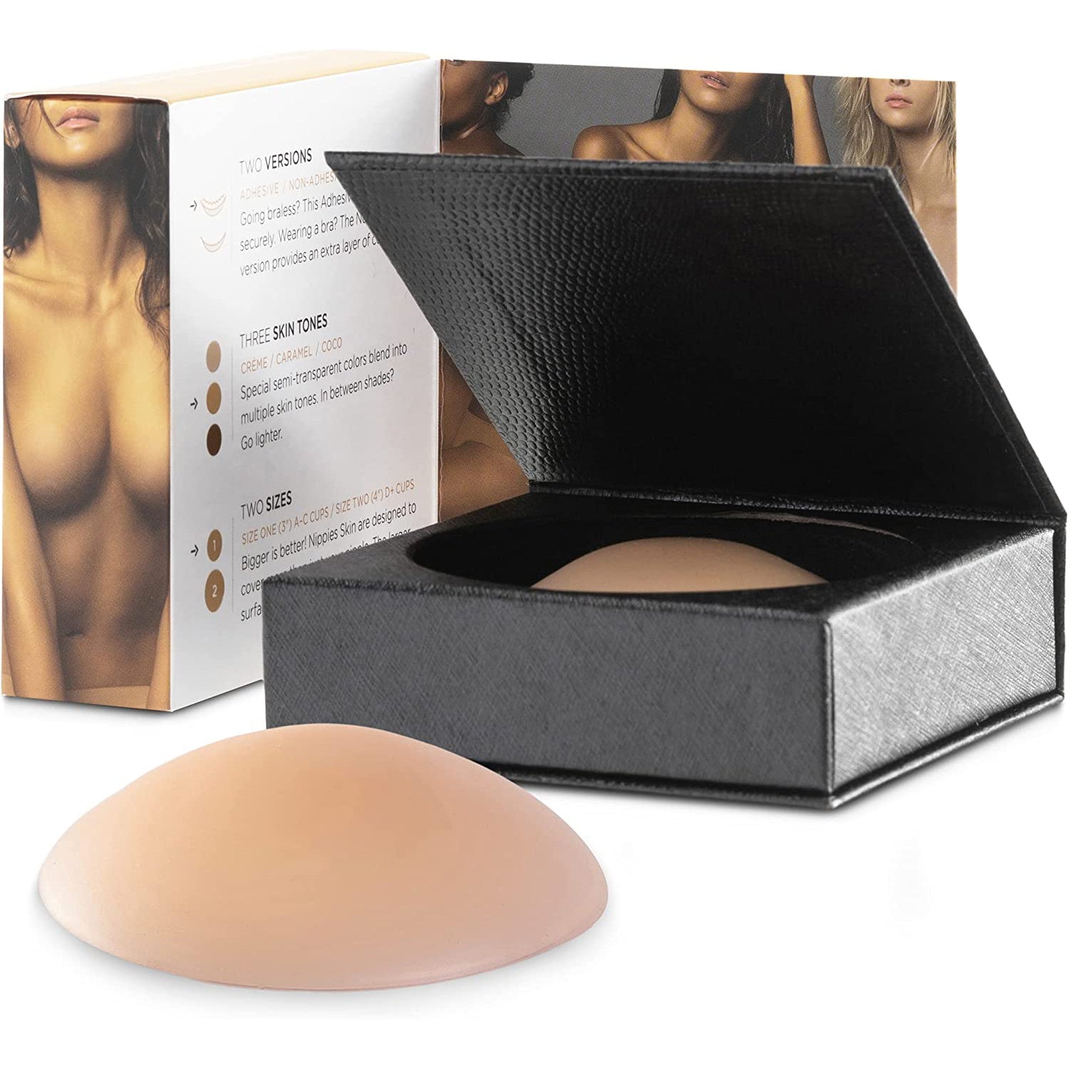 Nipple Covers Adhesive Silicone Pasties with Travel Box Sale Big Discount