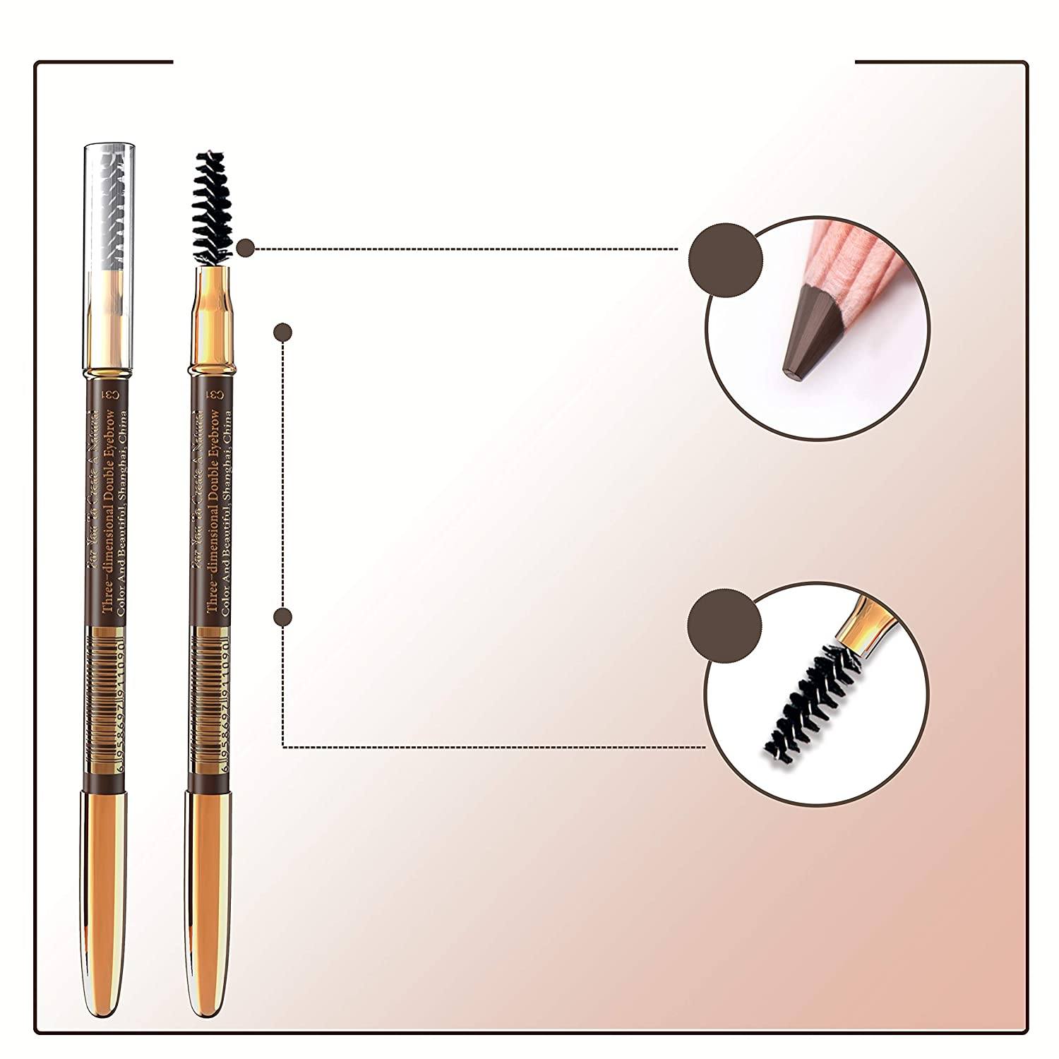 5-Pack: Eyebrow Pencil Longlasting Waterproof Durable Liner For Sale Online