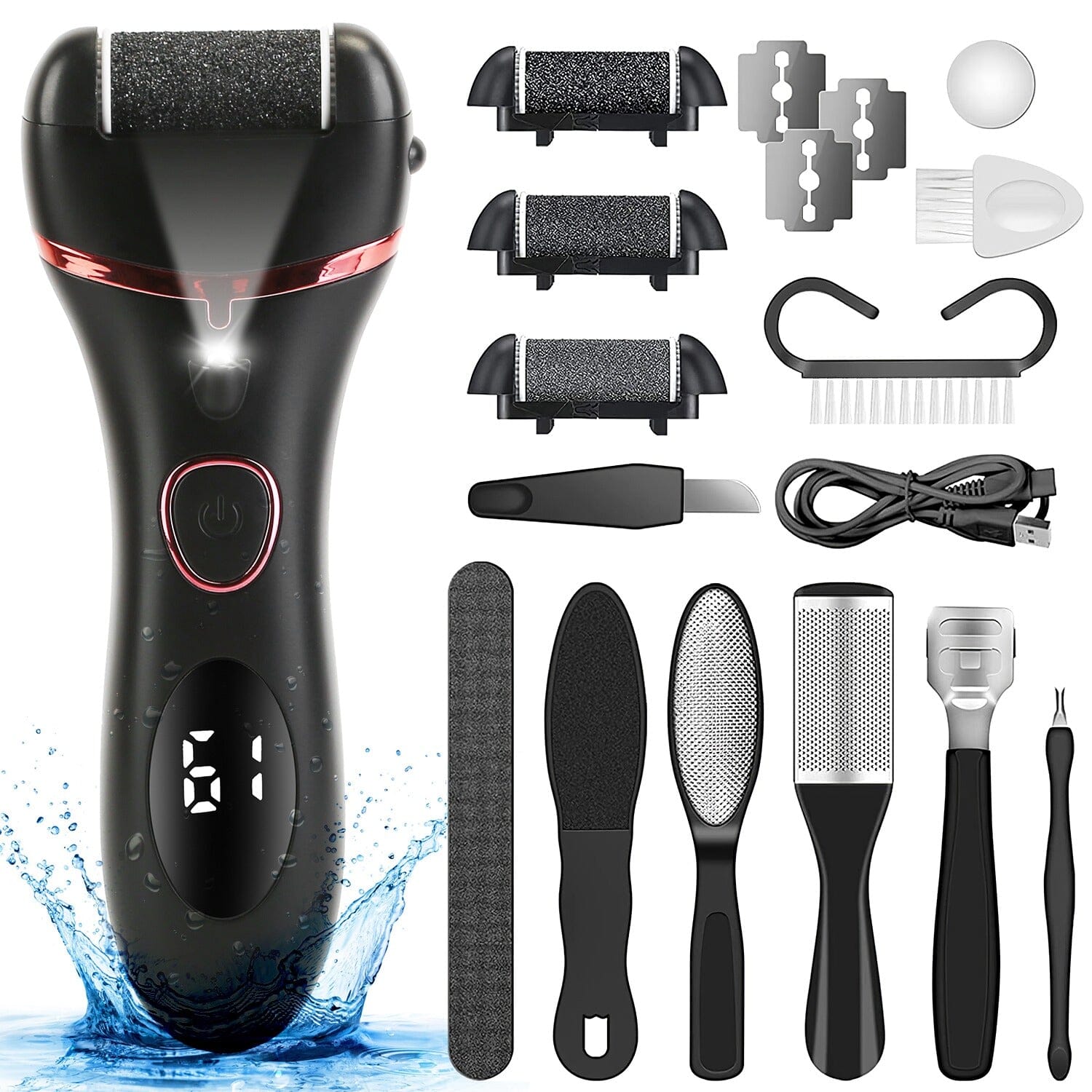 18-in-1 Electric Foot Callus Remover Tool Many Kinds Of Sale Online