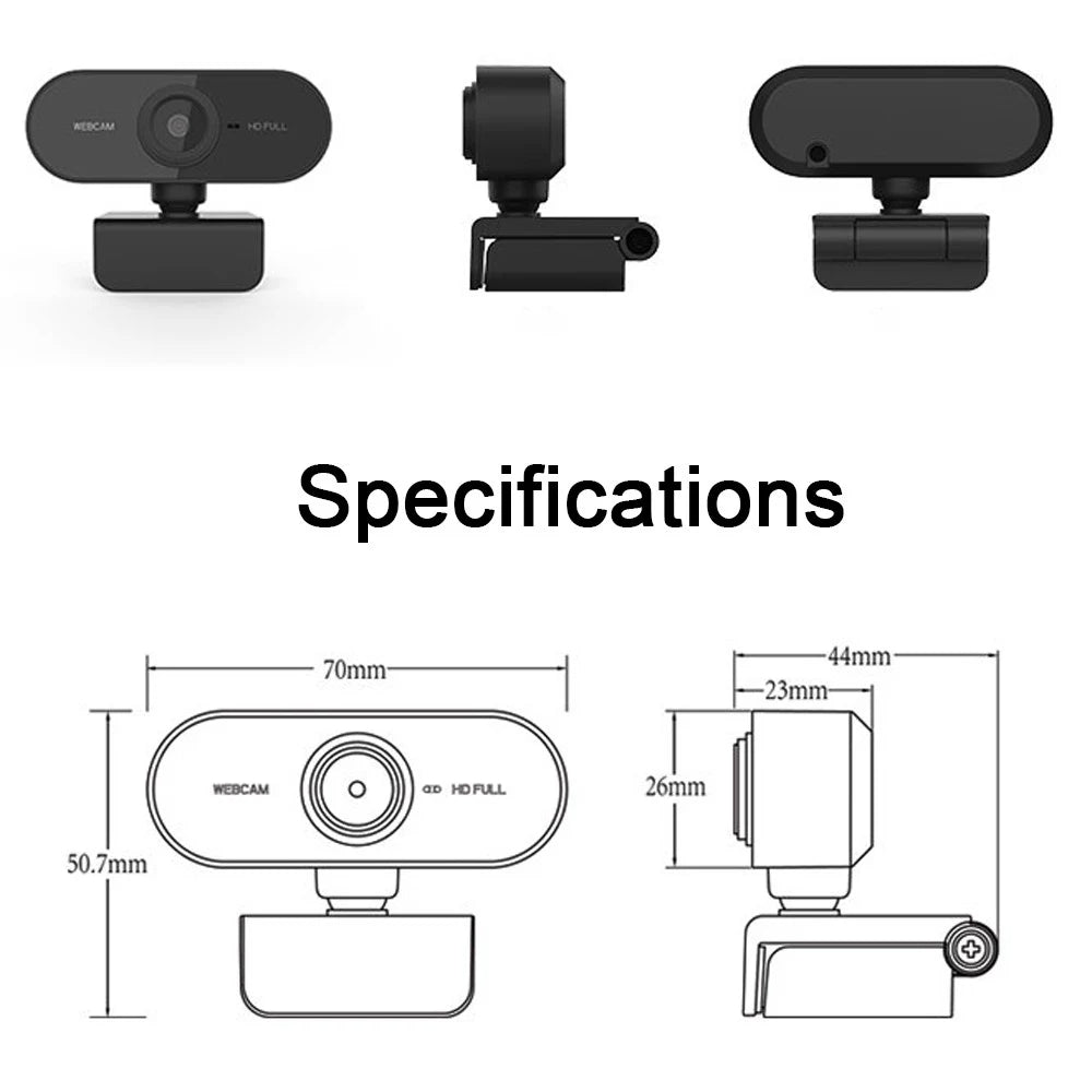 USB2.0 1080P FHD Webcam Best Sale For Sale