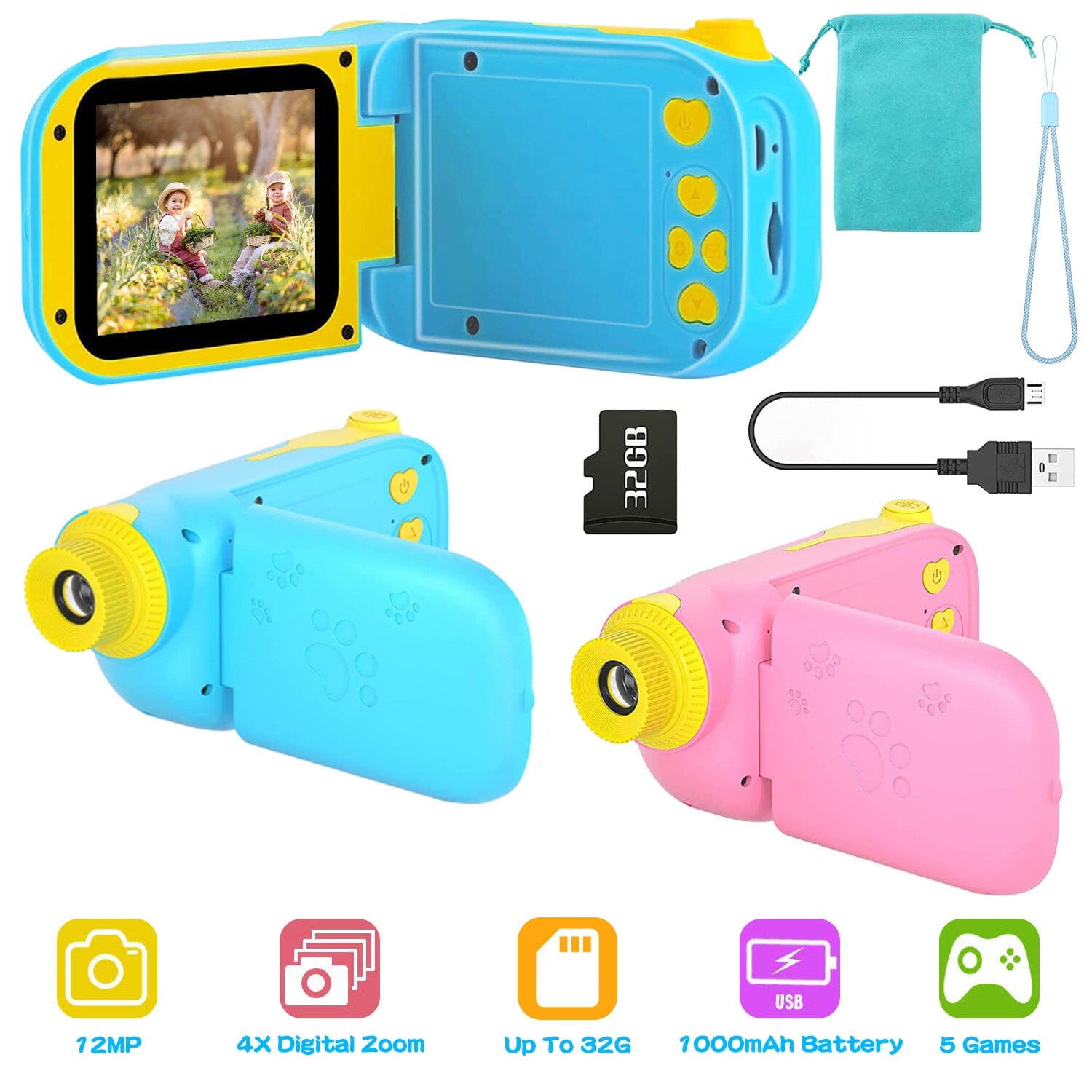 Kids Digital Camera Child Video Camera Clearance Pices