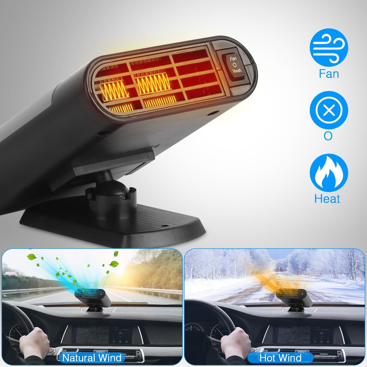 12V 150W Portable Car Heater Pick A Best