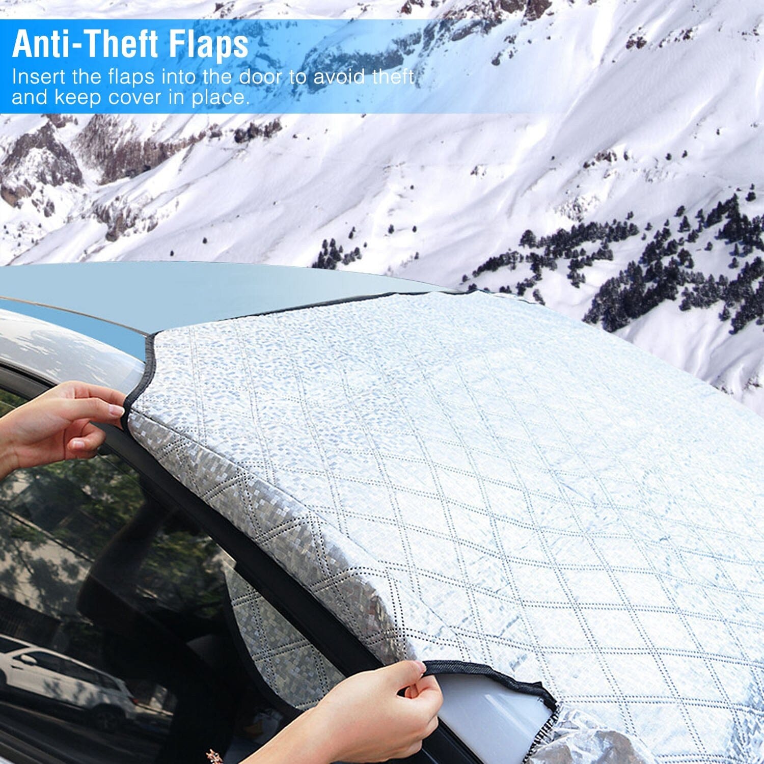 Car Windshield Snow Cover Windproof Magnetic Car Windscreen Cover Cheap Sale Explore