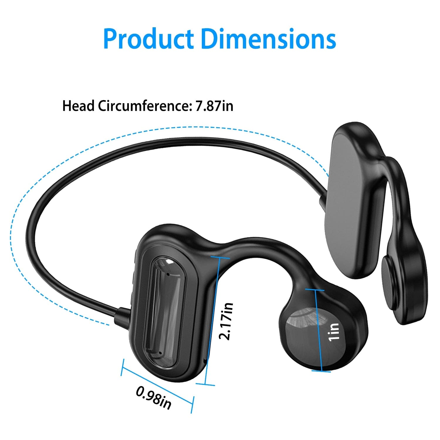 V5.1 Wireless Bone Conduction Headphone Reliable For Sale