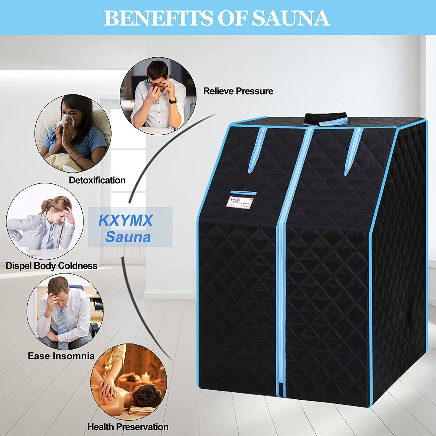 One Person Portable Full Body Sauna Tent SPA Set for Home Hot Sale Online