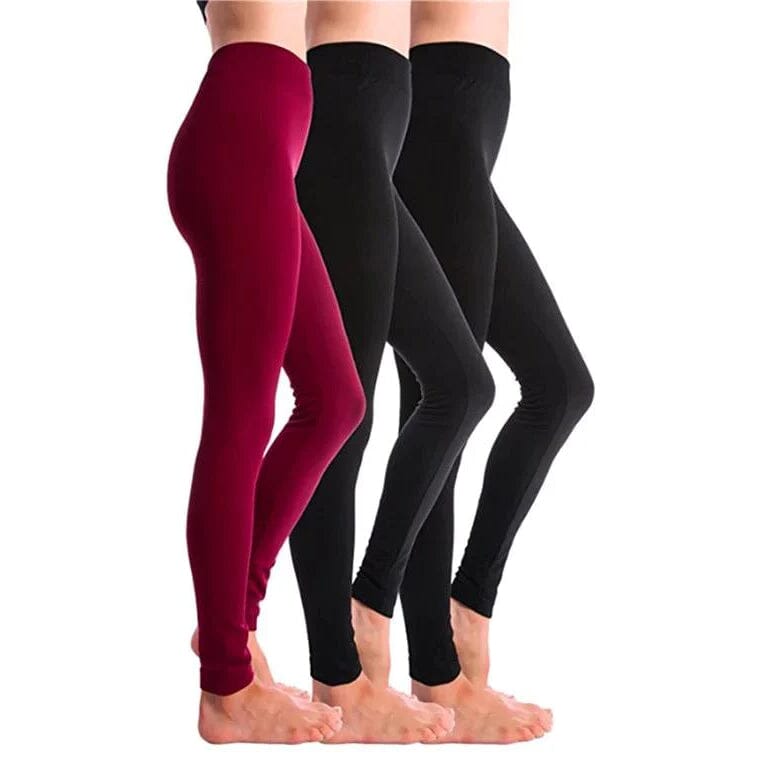 3-Pack: Women’s Fleece Lined Leggings High Waist Soft Stretchy Warm Leggings Cheap Sale Visit