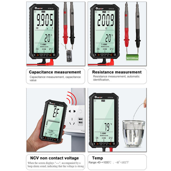 ANENG 4.7-Inch LCD Display 6000 Count AC/DC Digital Multimeter Amazon Sale Online