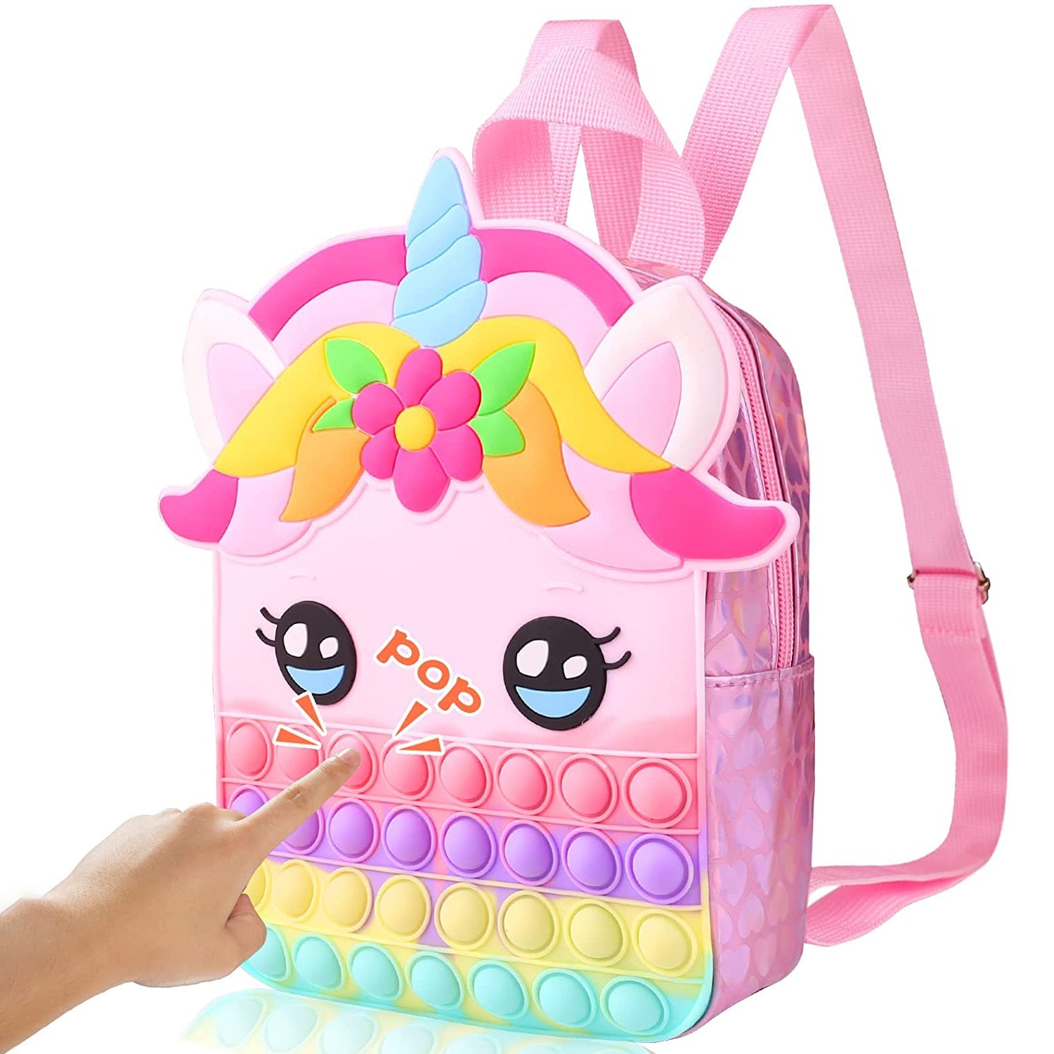 Pop Fidget Unicorn Backpack Clearance Amazing Pice