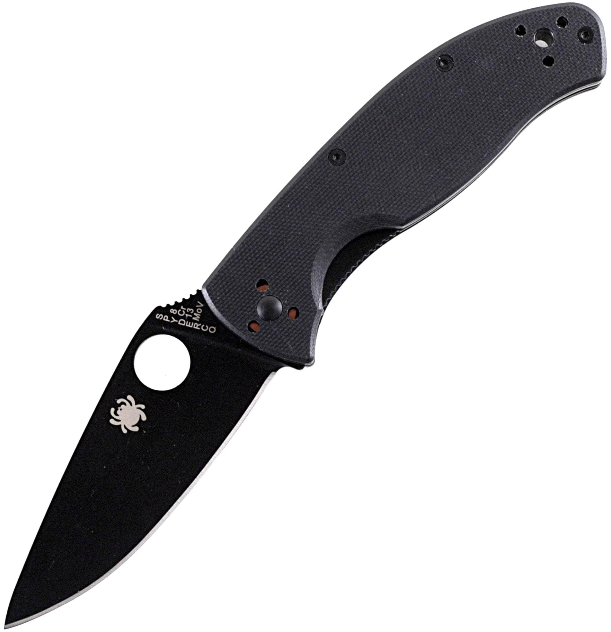 Spyderco Tenacious, 3.39 Black Blade, Black G10 Handle - C122GBBKP Sale 2025