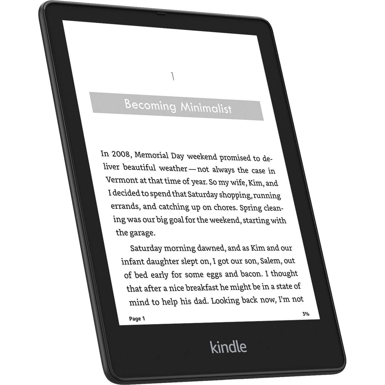 Amazon Kindle Paperwhite Signature Edition 32GB - Black Cheap Official